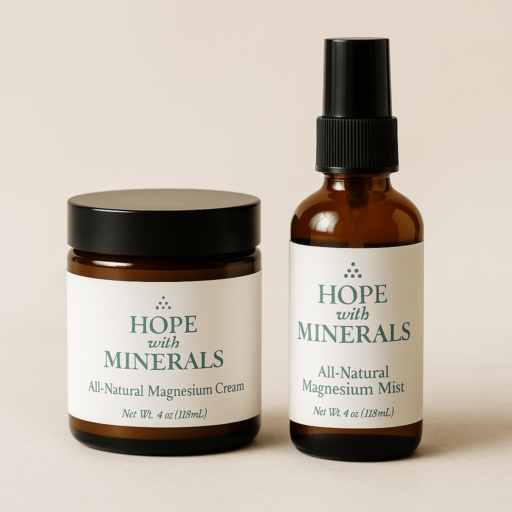 Hope with Minerals - Magnesium Cream + Mist Bundle - Hope with Minerals