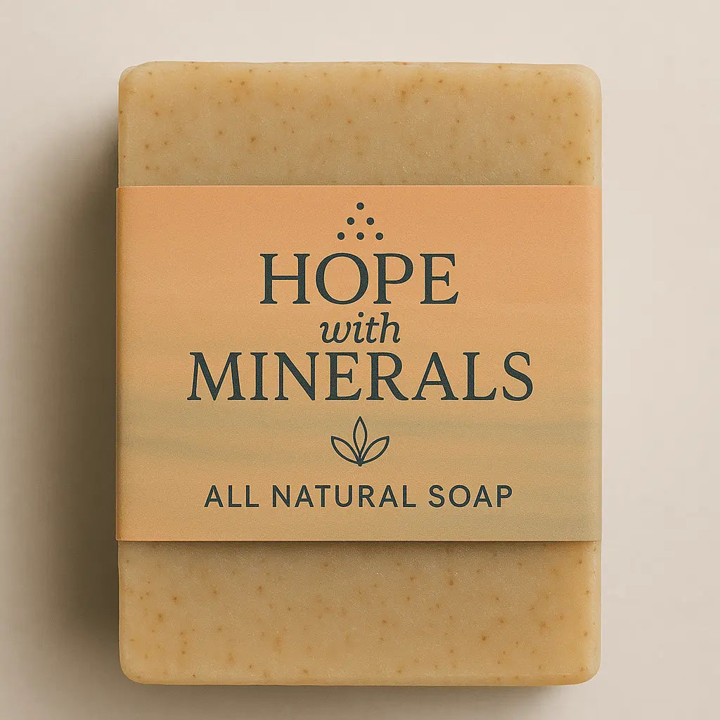 Hope with Minerals All - Natural Soap - Sandalwood Rose - Hope with Minerals