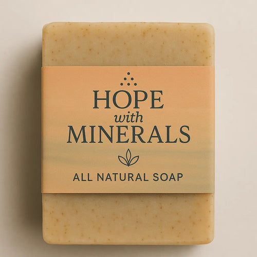 Hope with Minerals All - Natural Soap - Sandalwood Rose - Hope with Minerals