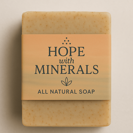 Hope with Minerals All - Natural Soap - Sandalwood Rose - Hope with Minerals