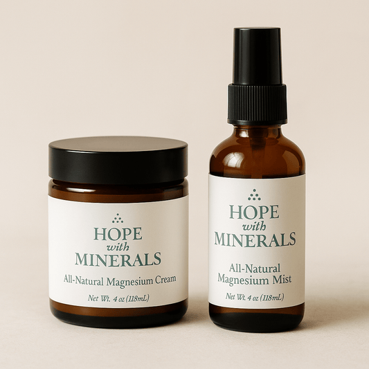 Hope with Minerals - Magnesium Cream + Mist Bundle - Hope with Minerals