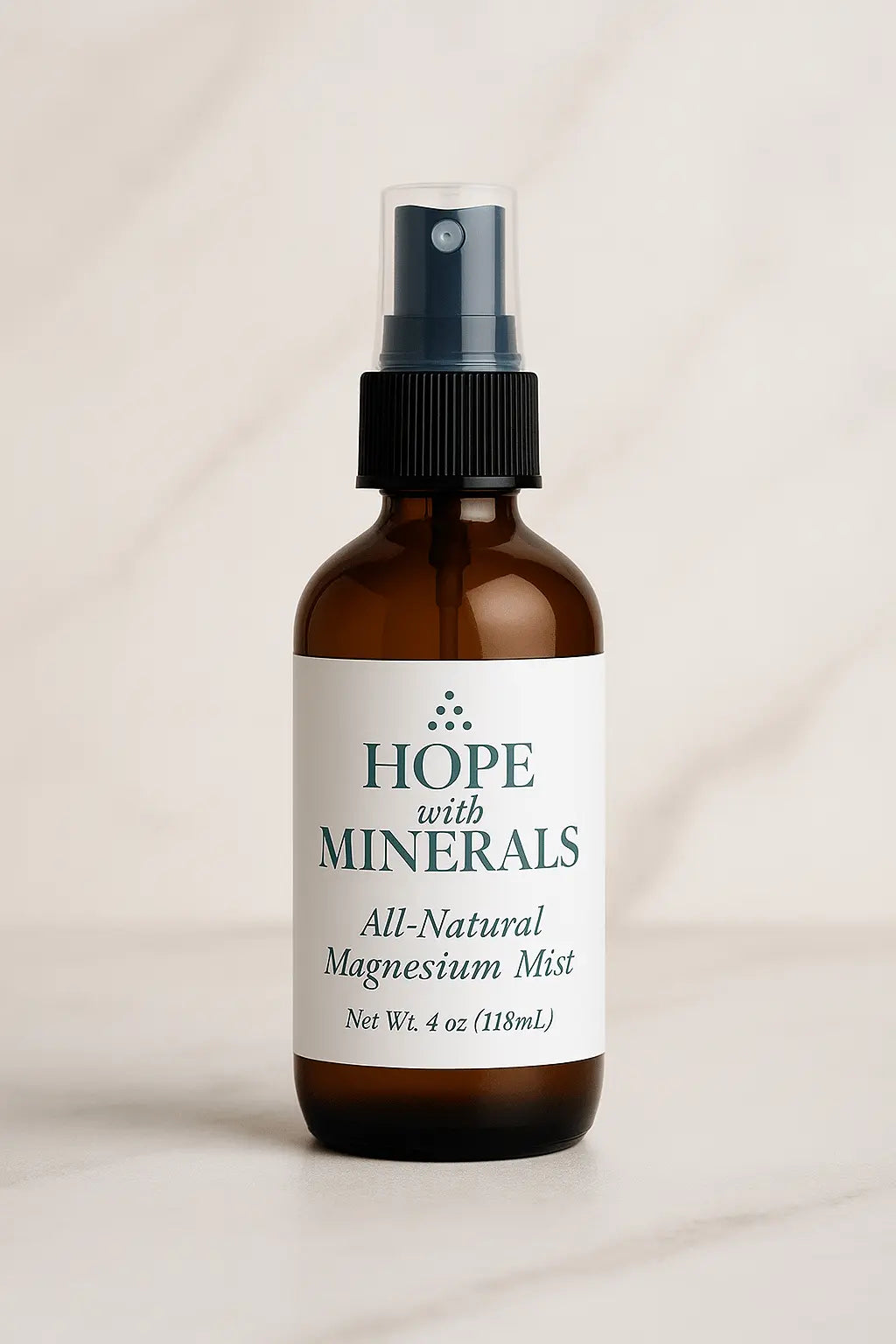Hope with Minerals – Magnesium Spray (4 oz) - Hope with Minerals